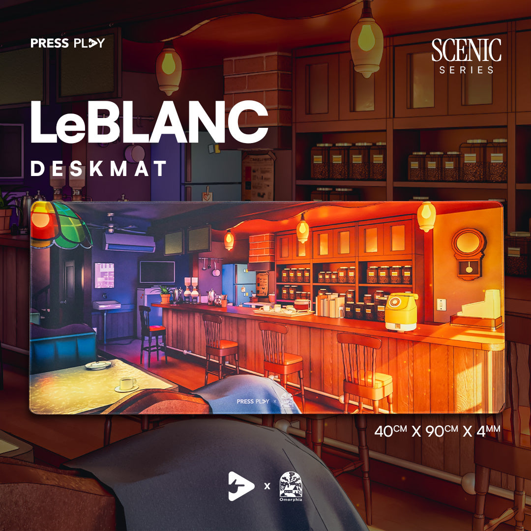 LeBLANC - Press Play x Omorphia SCENIC Series Gaming Mousepad Deskmat