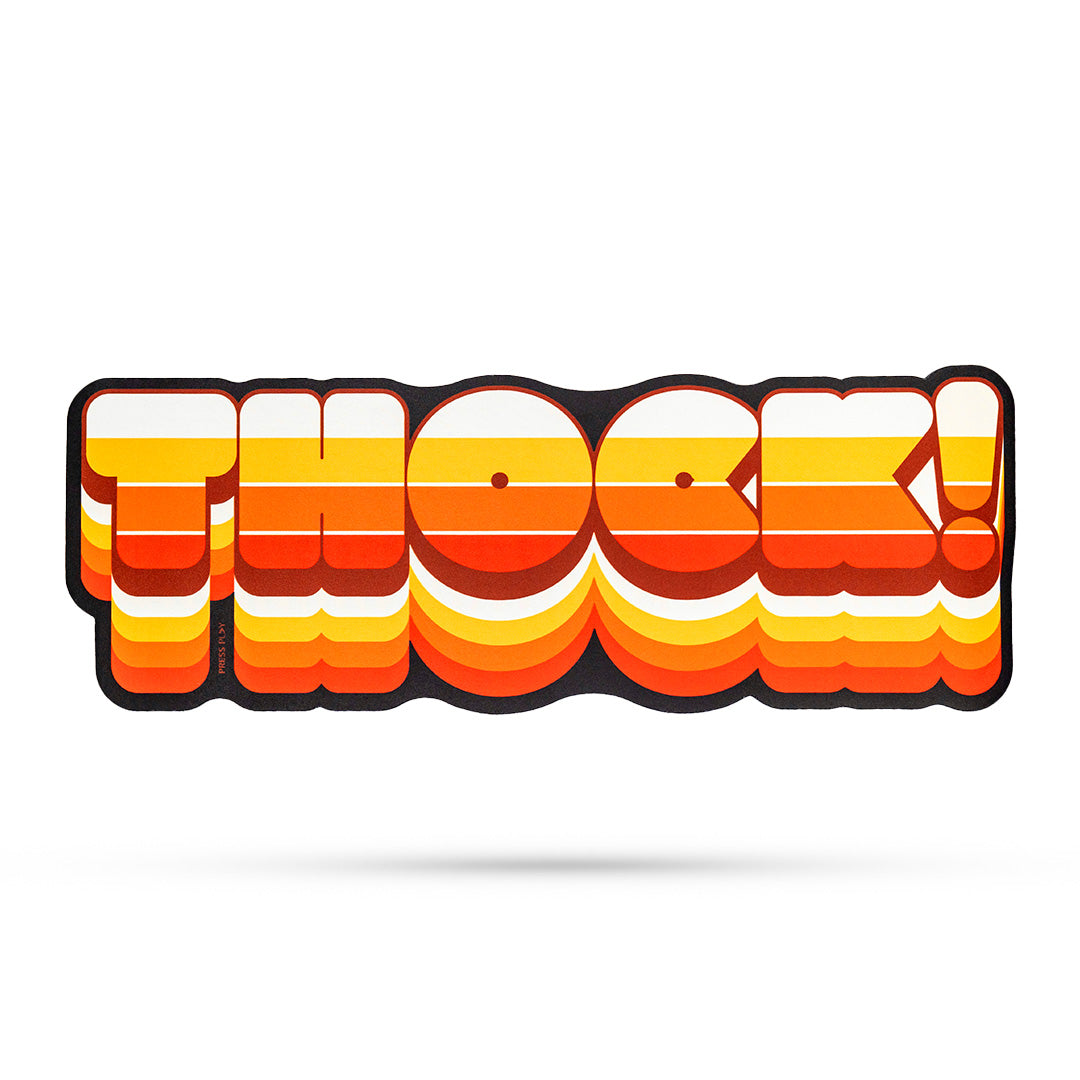 THOCK! Irregular Keyboard Mat Deskmat