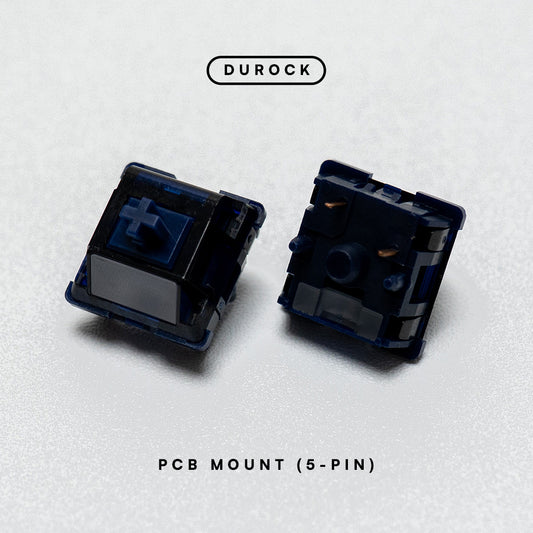 DUROCK Blue Lotus T1 Tactile Switch 65g - PCB Mount