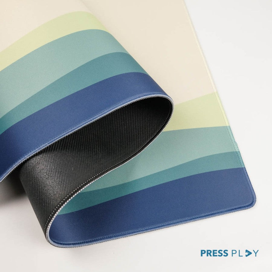 ROLLING HILLS Gaming Mousepad Deskmat by Press Play