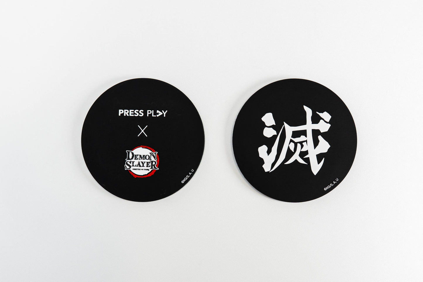 PRESS PLAY x DEMON SLAYER Demon Slayer Corps 'DESTROY' Drink Coaster