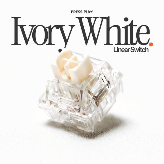 IVORY Linear Switch 45g by Press Play