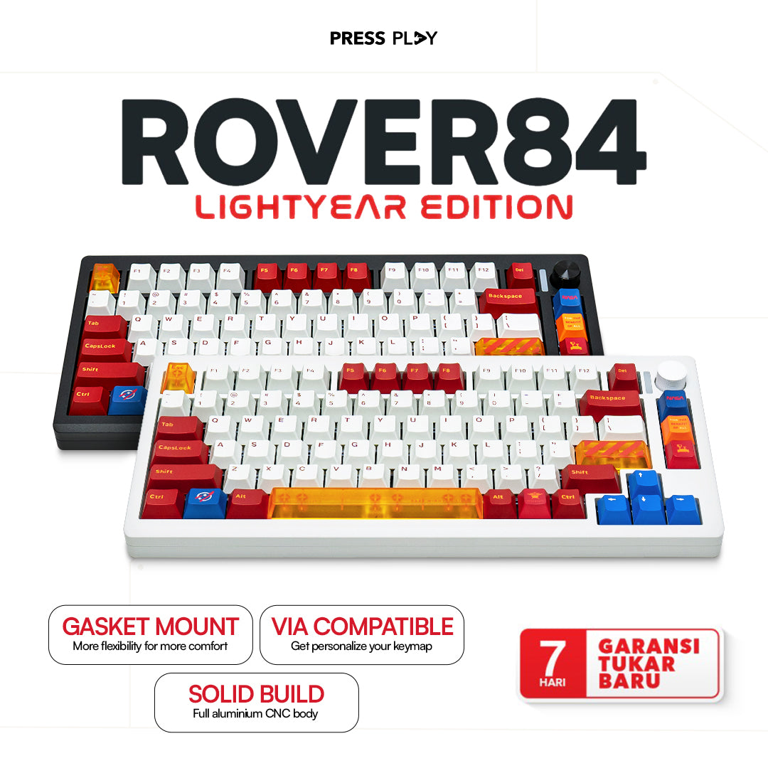 ROVER84 Lightyear 75% Wireless Aluminium CNC Mechanical Keyboard