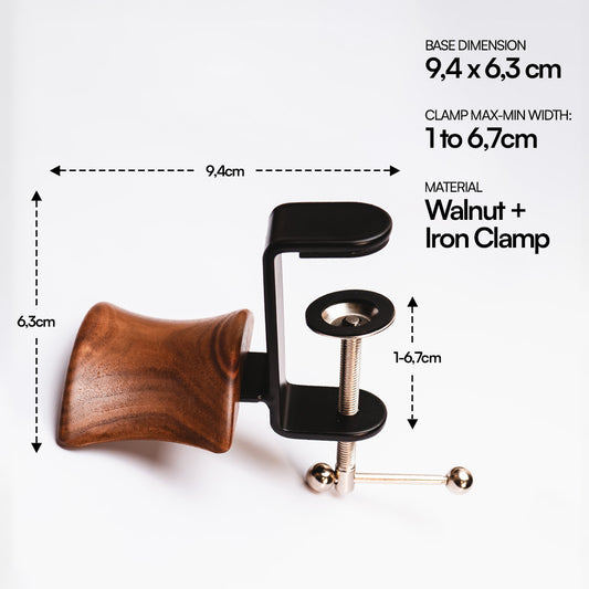 NOOK Hanging Headphone Holder Table Clamp