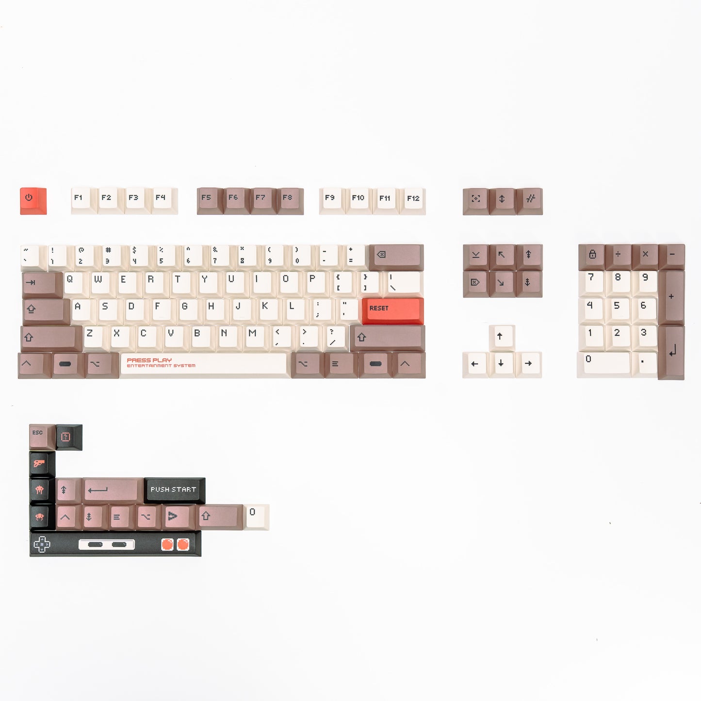 PPBT RES Dye Sub Keycaps