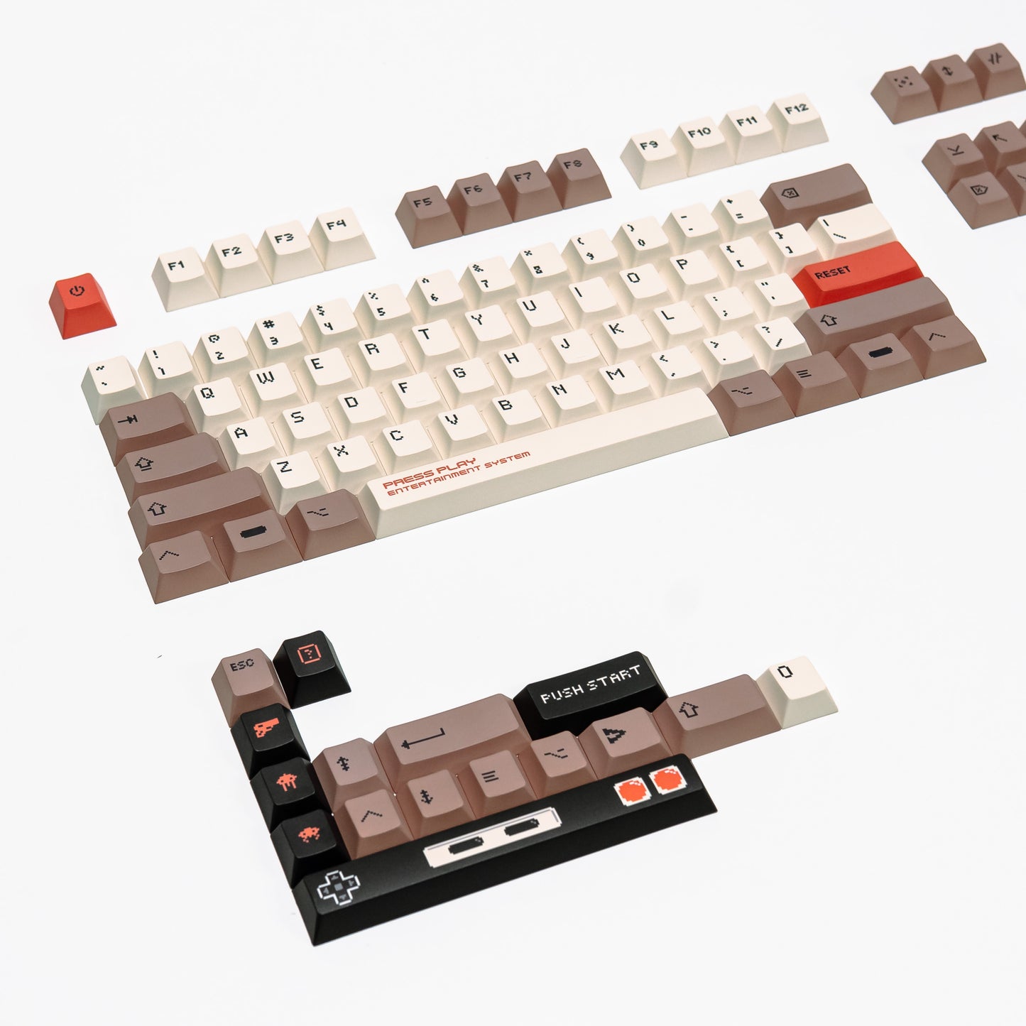 PPBT RES Dye Sub Keycaps