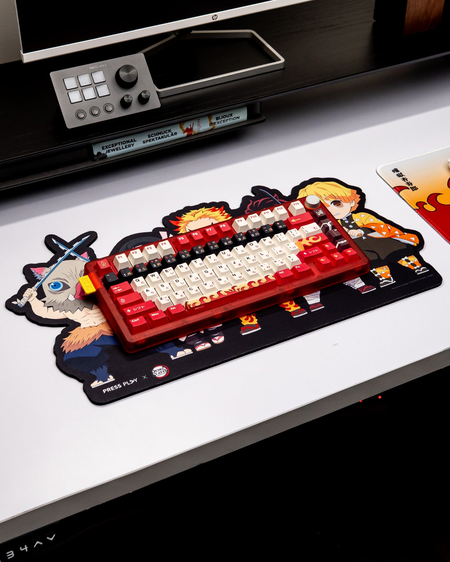 PRESS PLAY x DEMON SLAYER CHIBI ENSEMBLE 53x30cm Keyboard Mat