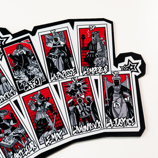 Press Play x Persona 5 Royal Tarot Irregular 49,4x36,5cm Mousepad