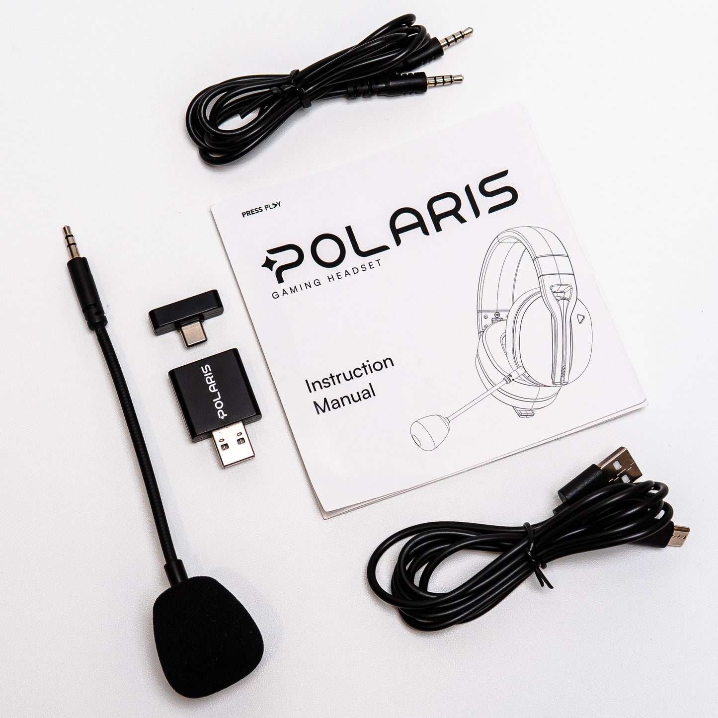POLARIS Quad-Mode Gaming Headphones with Mic