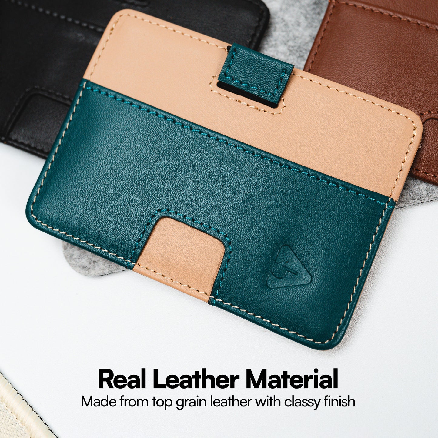 SWIFT RFID Leather Card Wallet Holder by Press Play