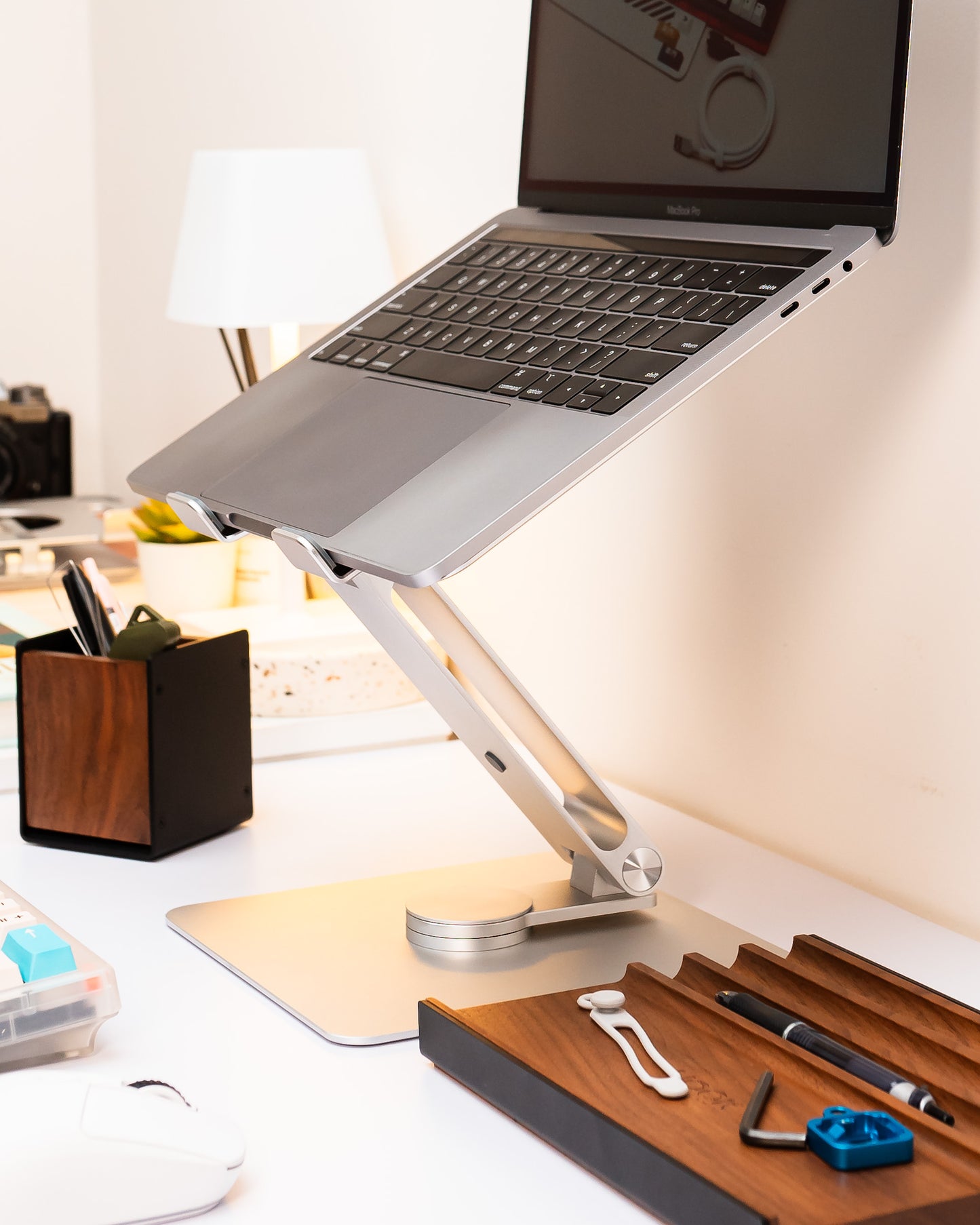 NOOK L12 Aluminum Foldable Laptop Stand Gray