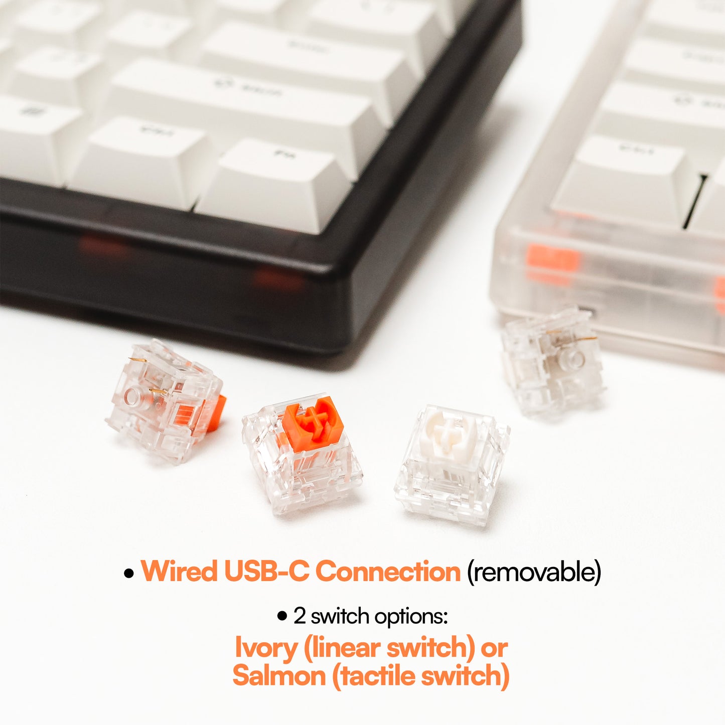 APOLLO61 Lite 60% Wired Mechanical Keyboard by Press Play