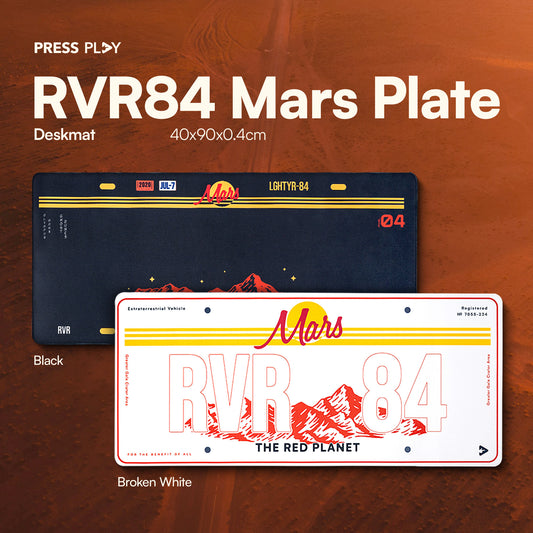 RVR84 MARS PLATE Gaming Mousepad Deskmat