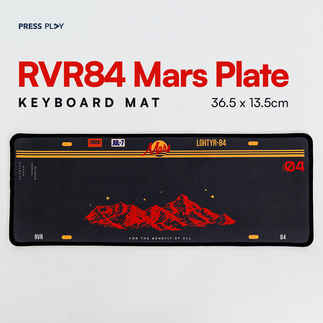 RVR84 Mars Plate Mini Keyboard Mat Deskmat