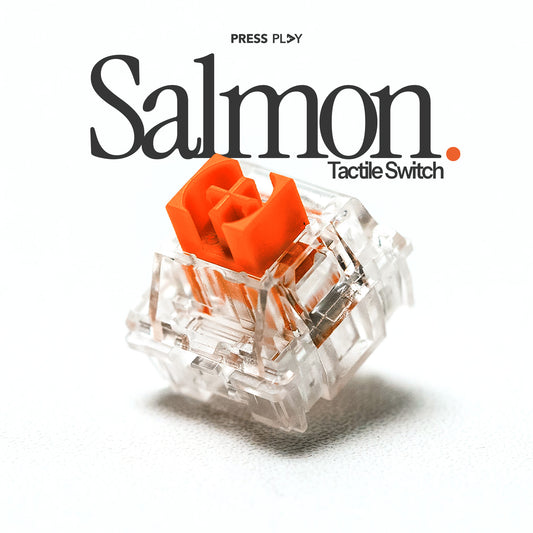 SALMON Tactile Switch 55g by Press Play