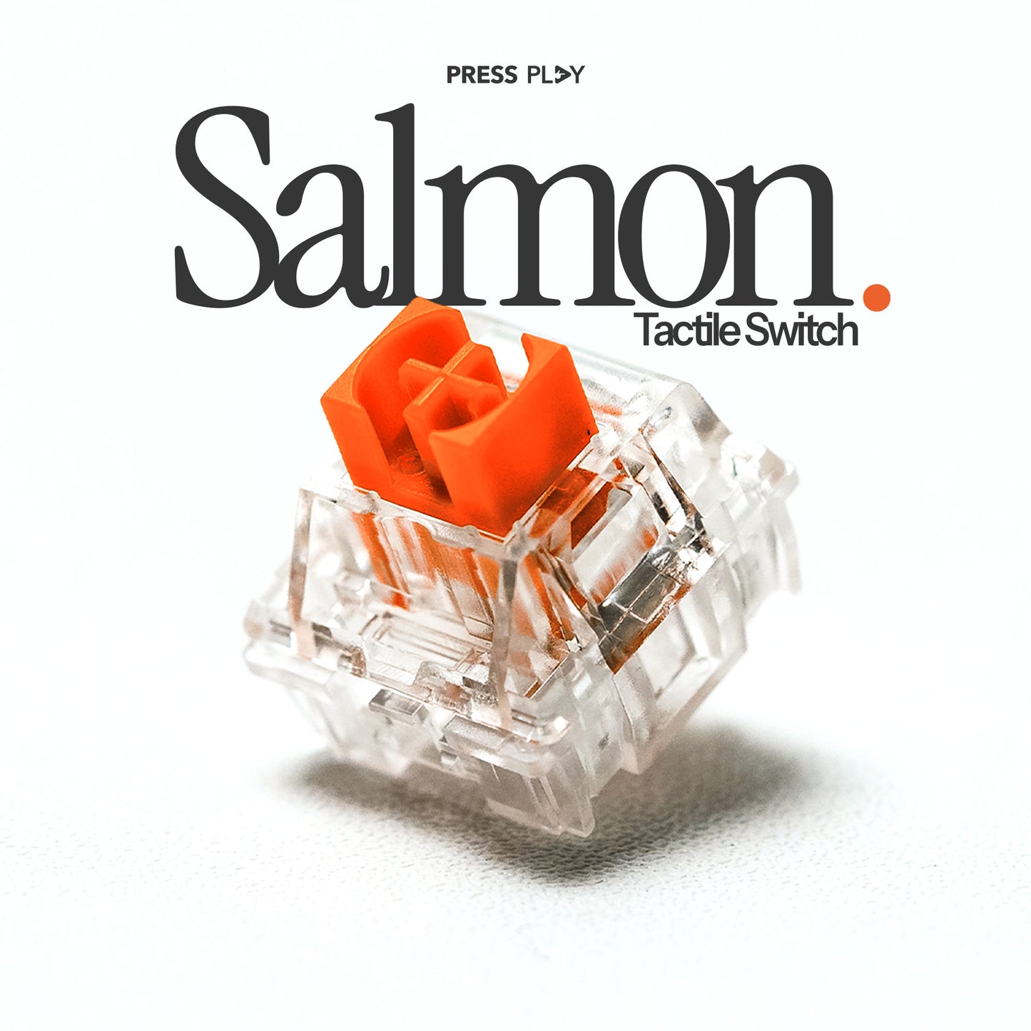 SALMON Tactile Switch 55g by Press Play