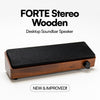 FORTE Stereo Wooden Desktop Soundbar Speaker