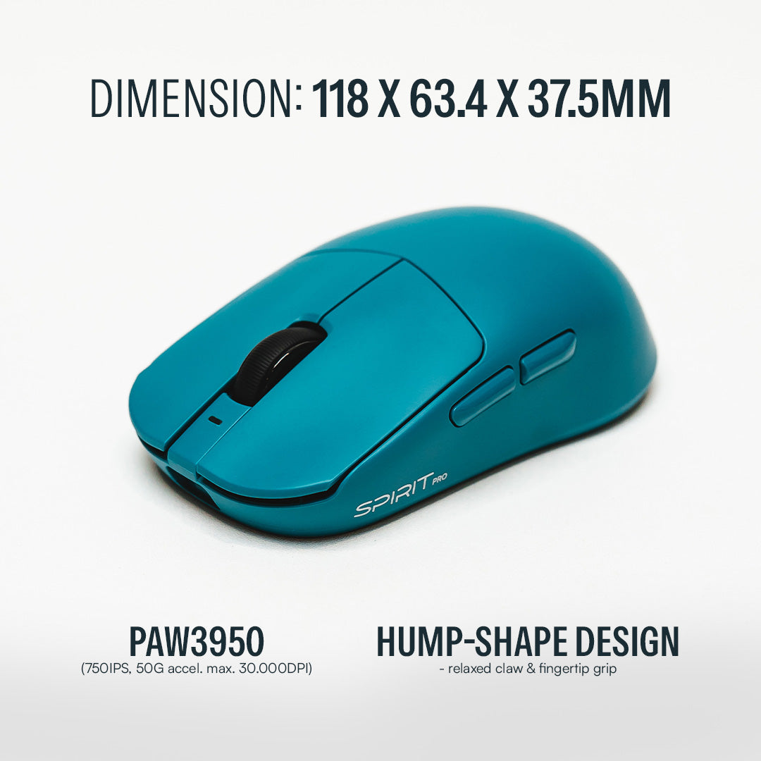 SPIRIT Pro 8K Ultralight Wireless Gaming Mouse