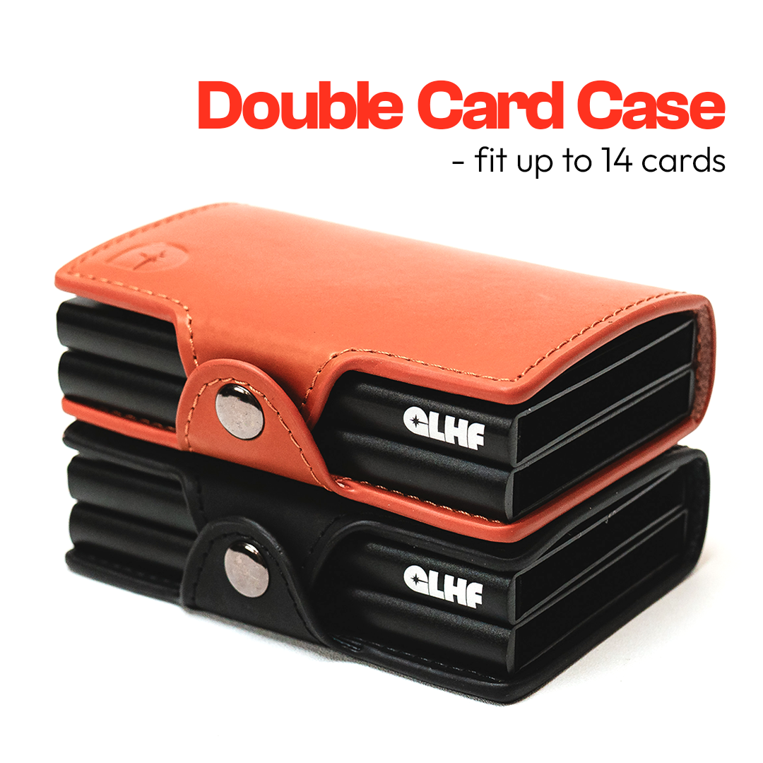 CLASSIC RFID Leather Pop Up Card Case Wallet by Press Play