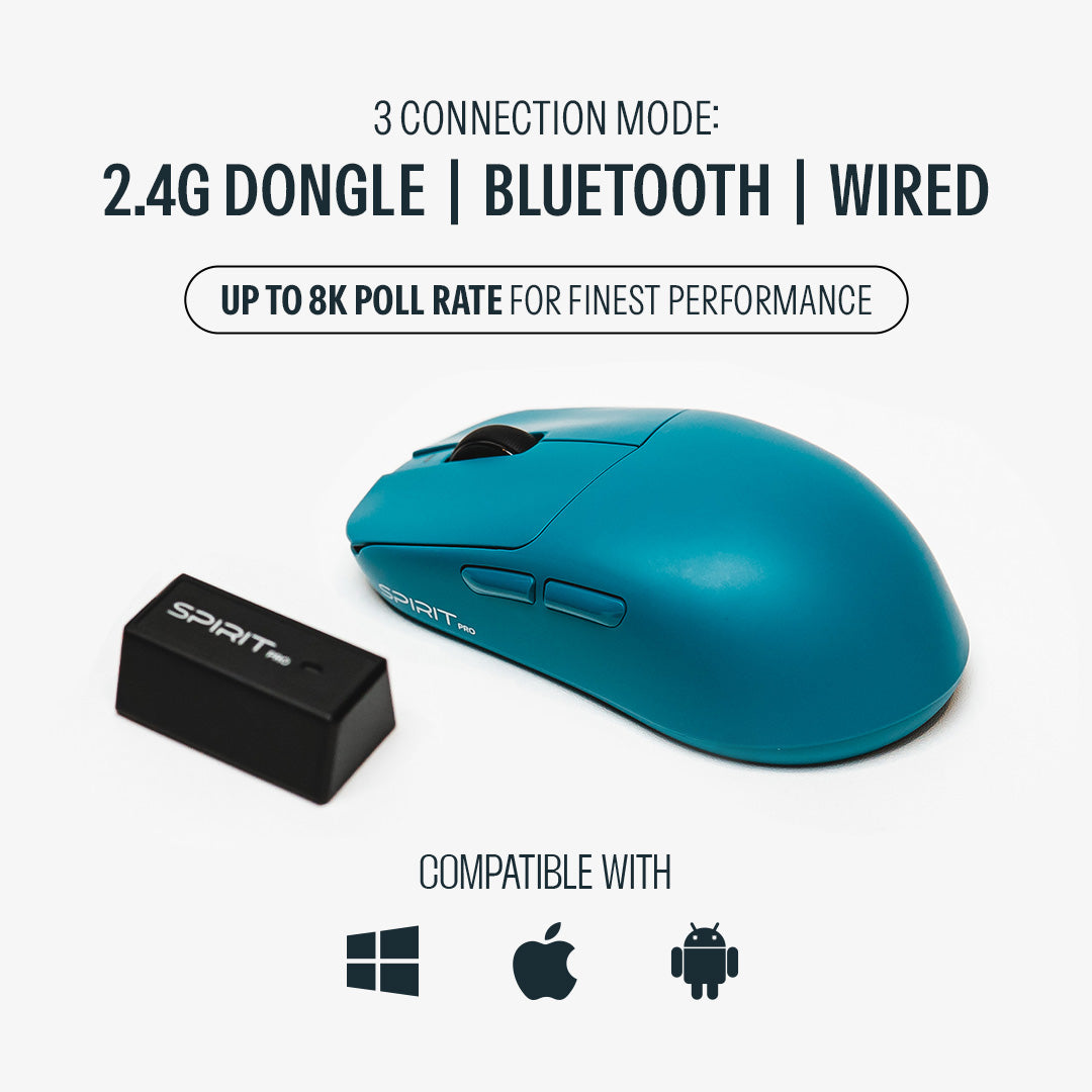SPIRIT Pro 8K Ultralight Wireless Gaming Mouse