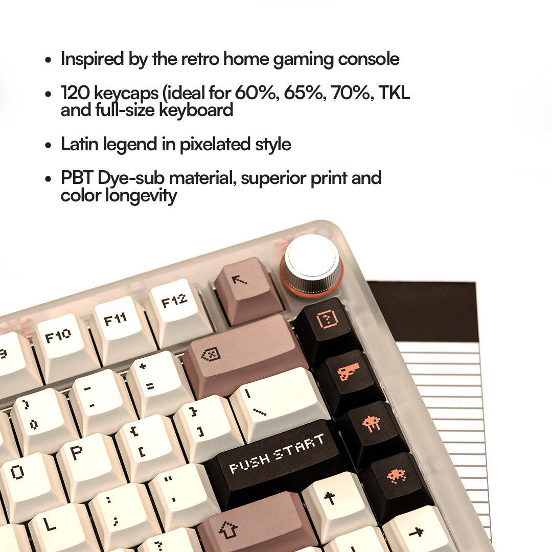 PPBT RES Dye Sub Keycaps