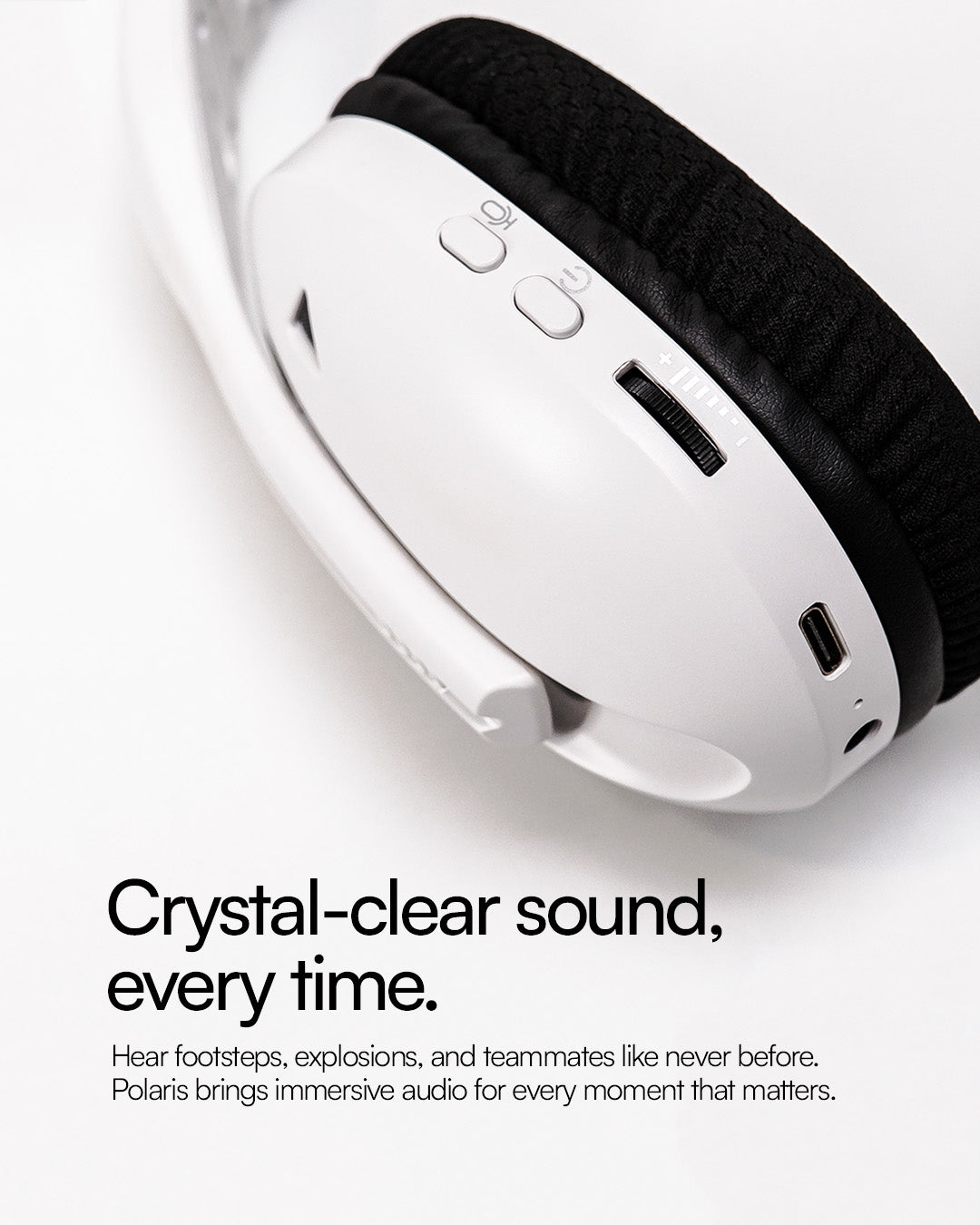 POLARIS Quad-Mode Gaming Headphones with Mic