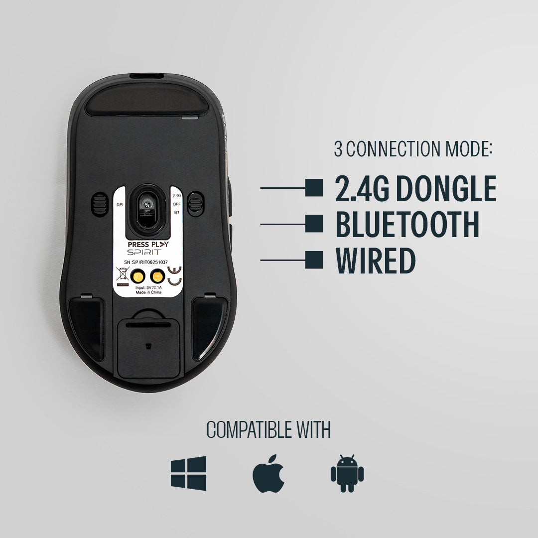 SPIRIT Ultralight Wireless Gaming Mouse