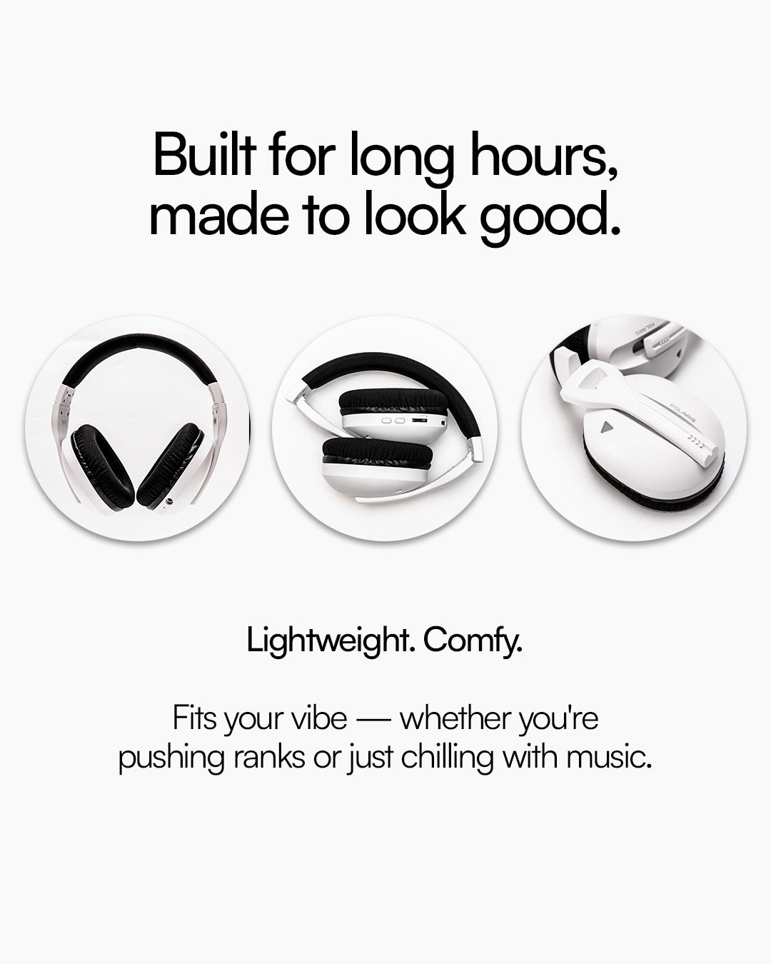 POLARIS Quad-Mode Gaming Headphones with Mic