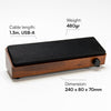 FORTE Stereo Wooden Desktop Soundbar Speaker