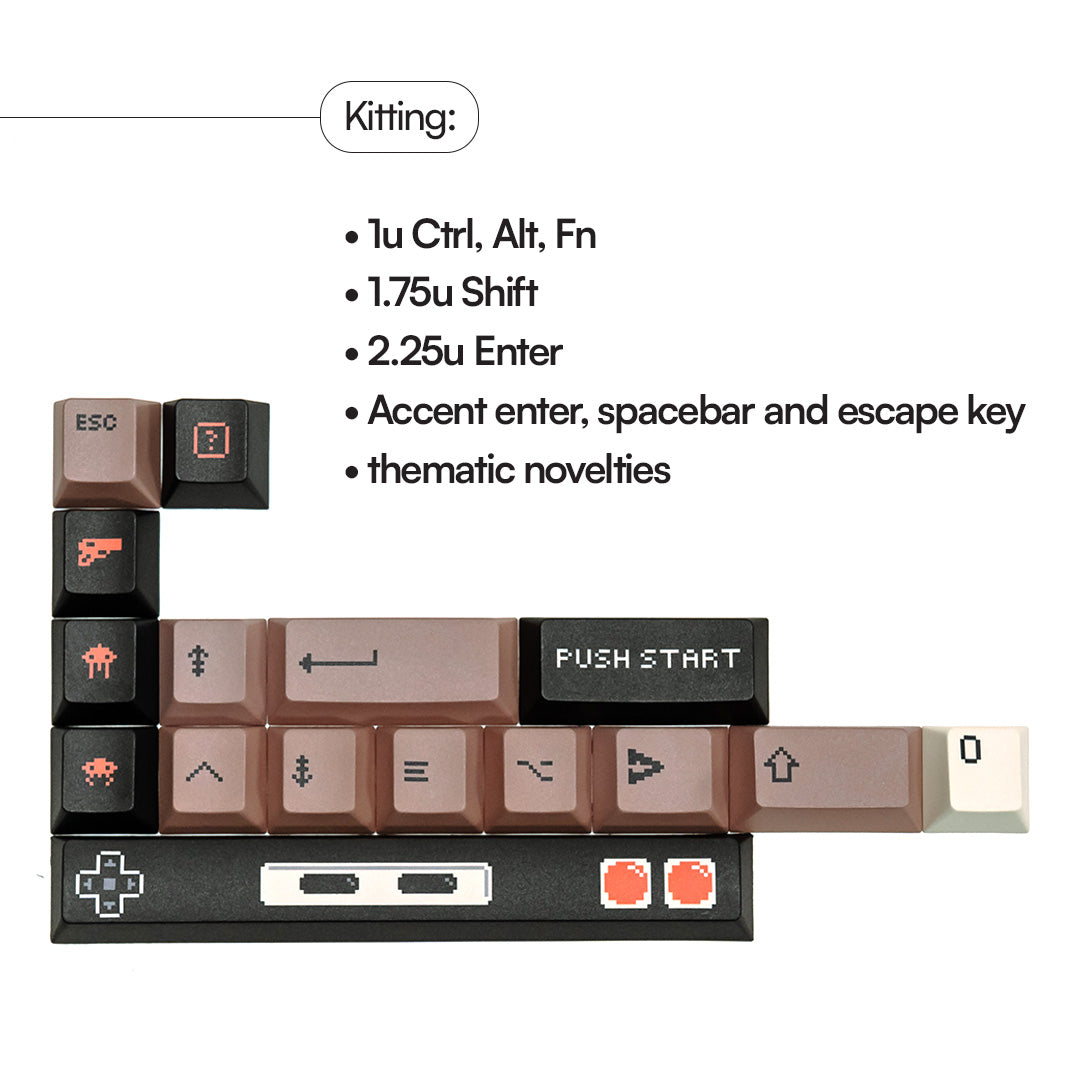 PPBT RES Dye Sub Keycaps