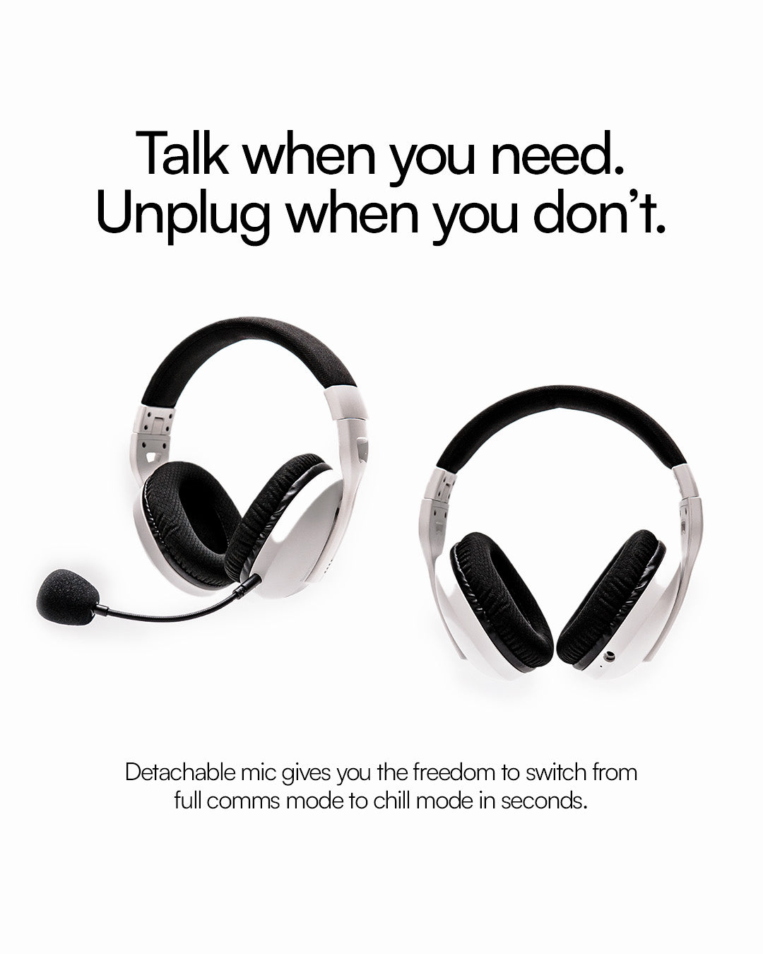 POLARIS Quad-Mode Gaming Headphones with Mic