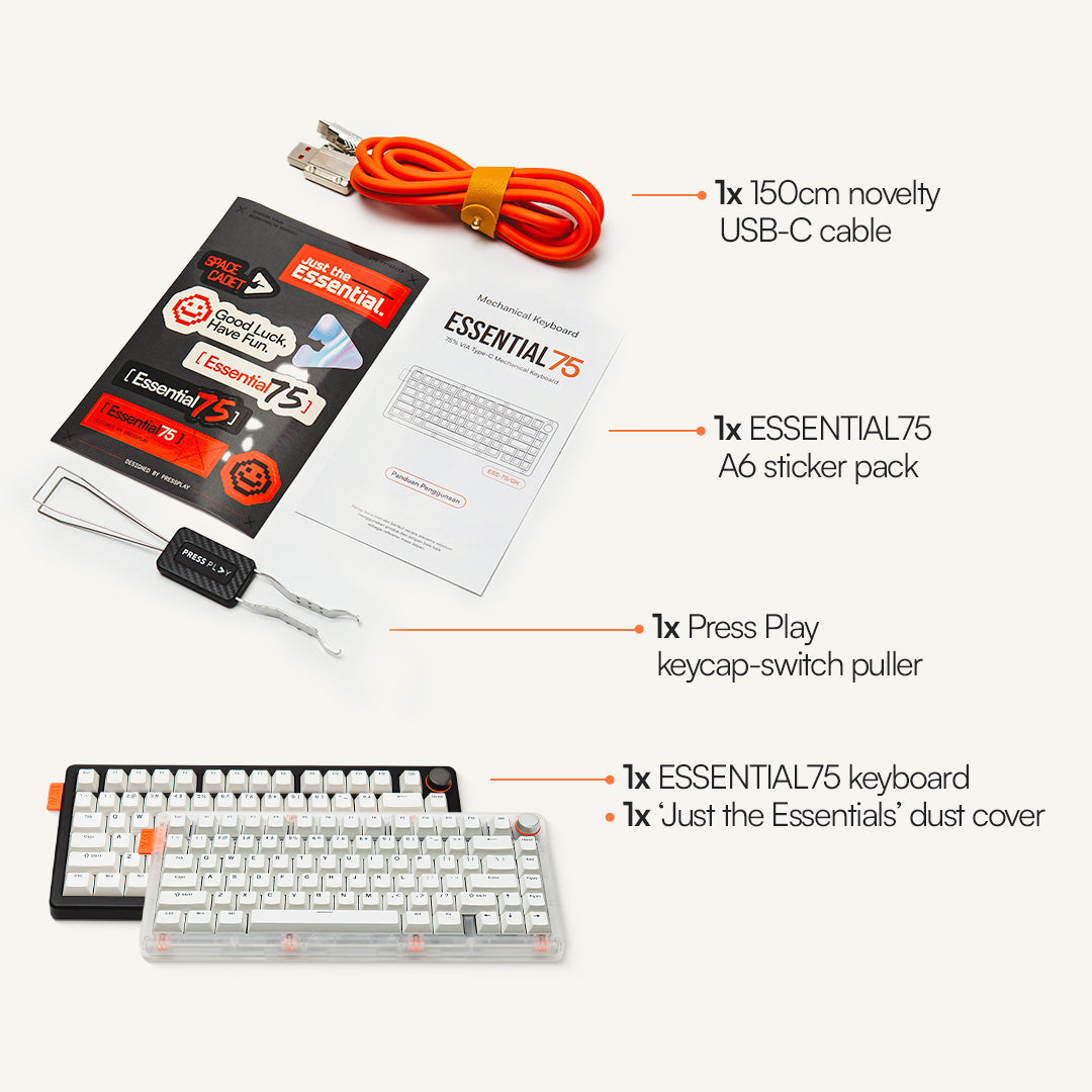 ESSENTIAL75 75% Wired Mechanical Keyboard