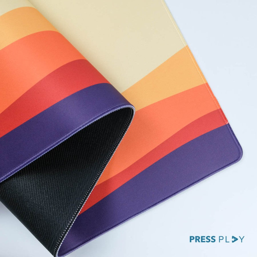 ROLLING HILLS Gaming Mousepad Deskmat by Press Play