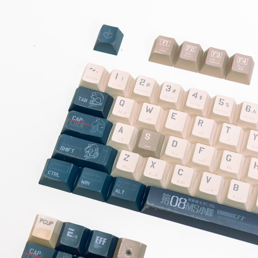 GUNDAM MS08 PBT Dye Sub Keycaps