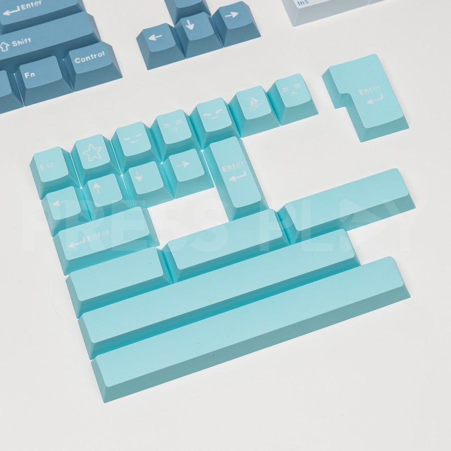 DAYBREAK PBT ABS Doubleshot Keycaps Set