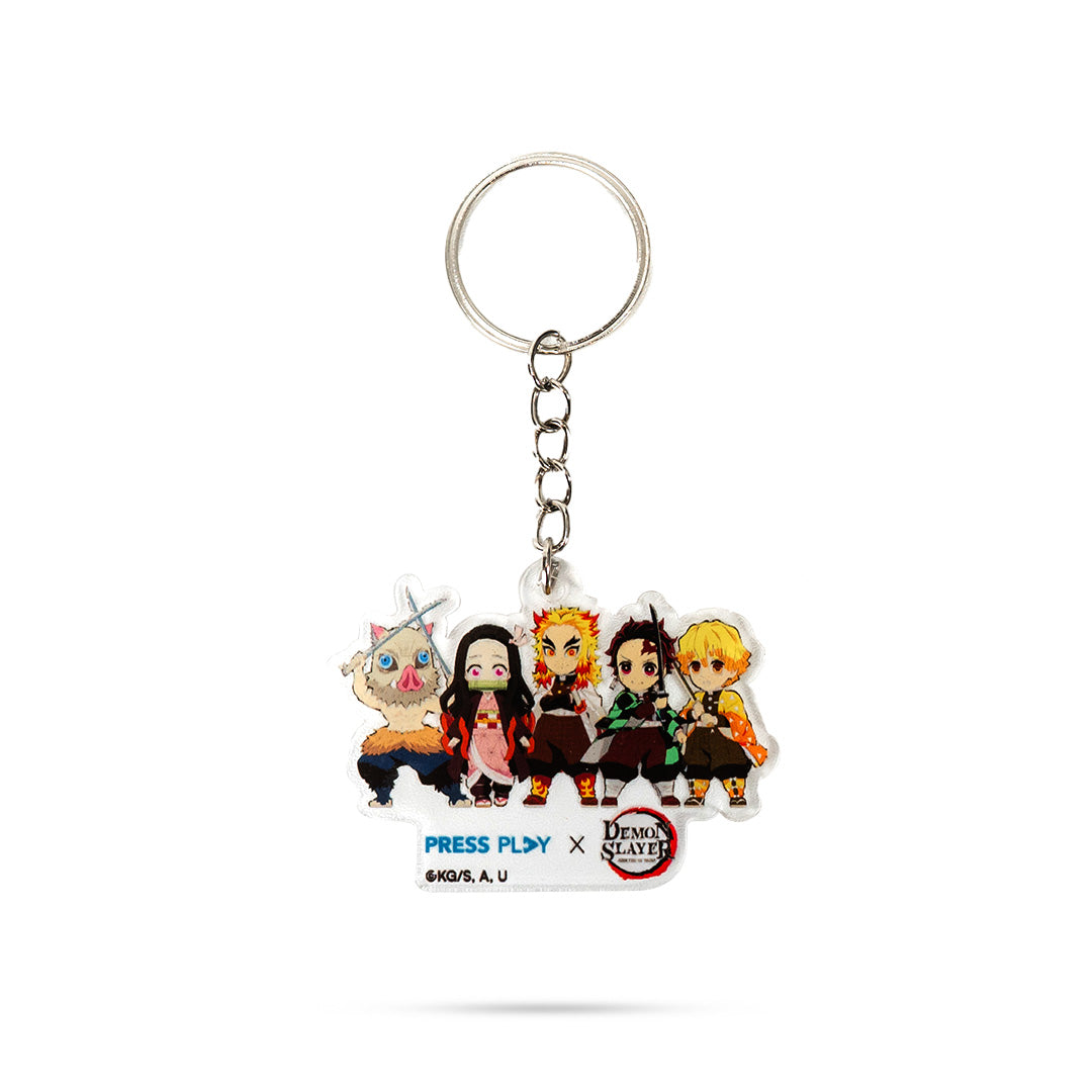 PRESS PLAY x DEMON SLAYER Ensemble Acrylic Keychain
