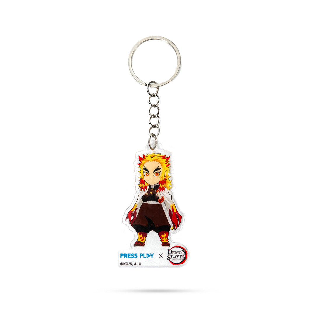 PRESS PLAY x DEMON SLAYER RENGOKU Acrylic Keychain