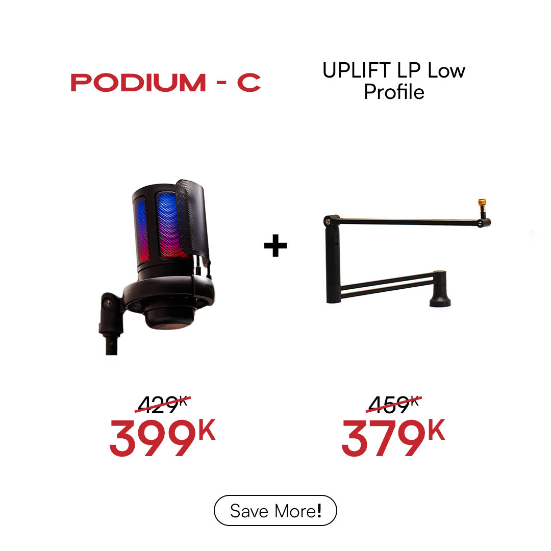 PODIUM C USB Condenser Microphone Type-C USB