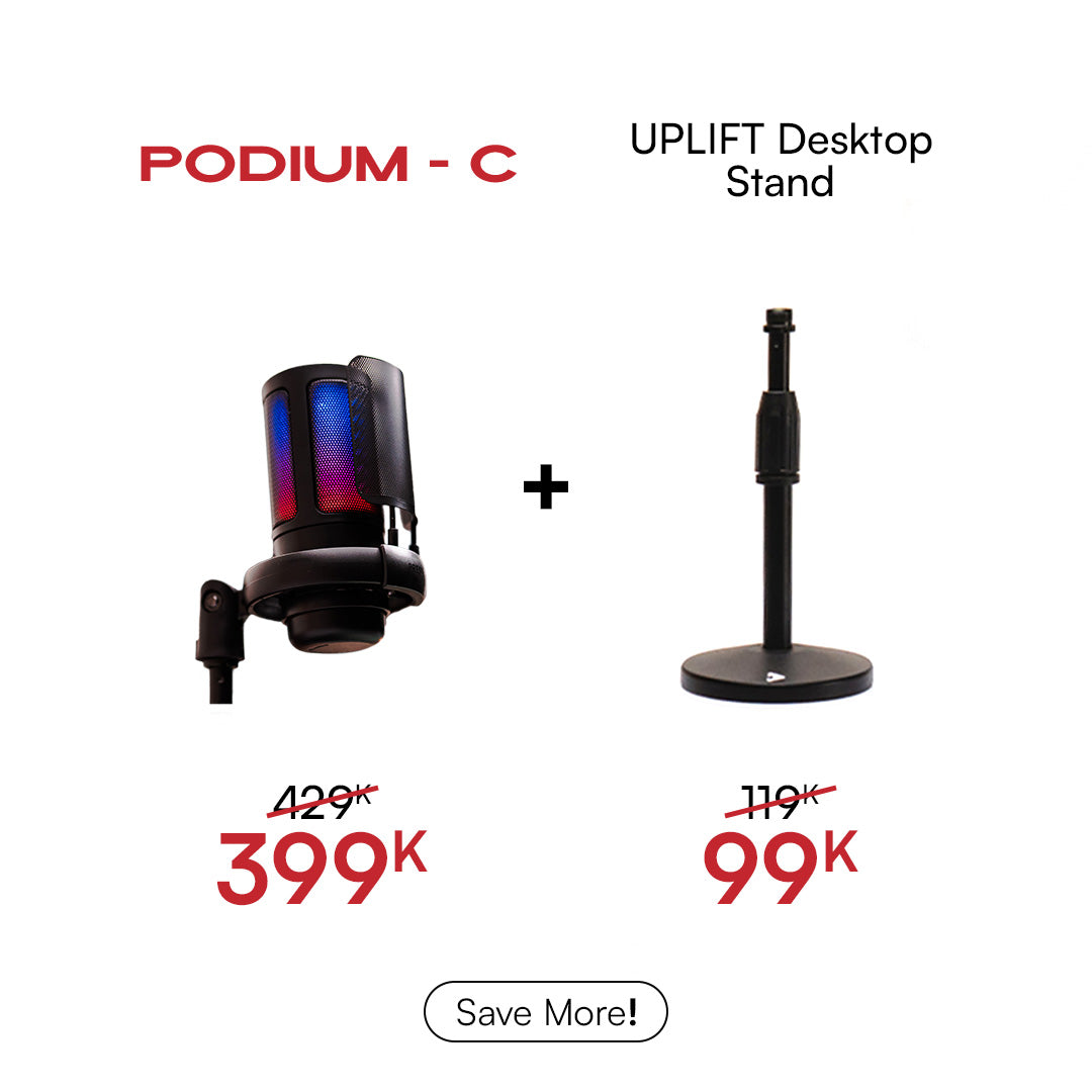 PODIUM C USB Condenser Microphone Type-C USB
