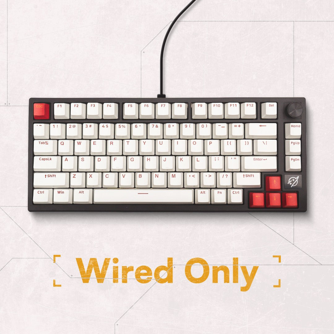 ROVER84 V4 Lite 75% Wired Mechanical Keyboard by Press Play