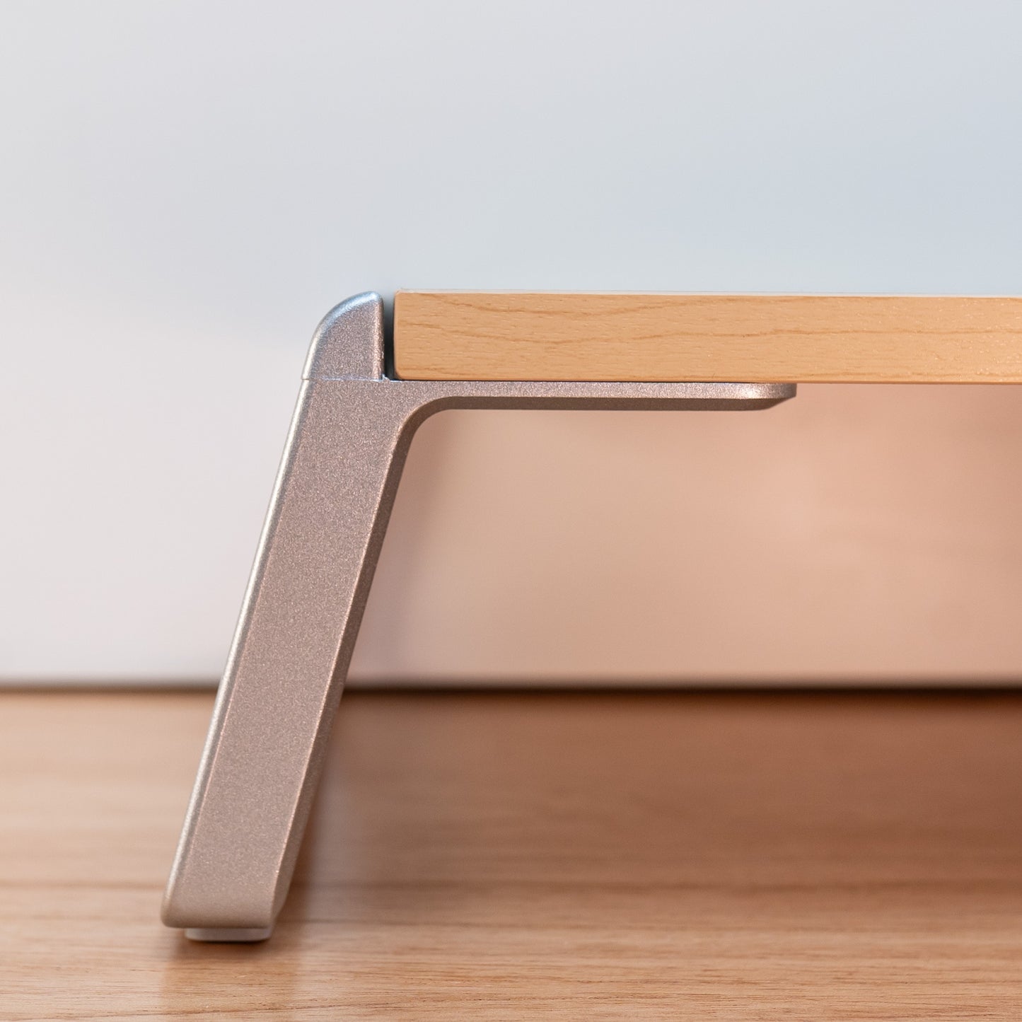 NOOK LAPTOP MONITOR RISER Wooden Aluminum Stand