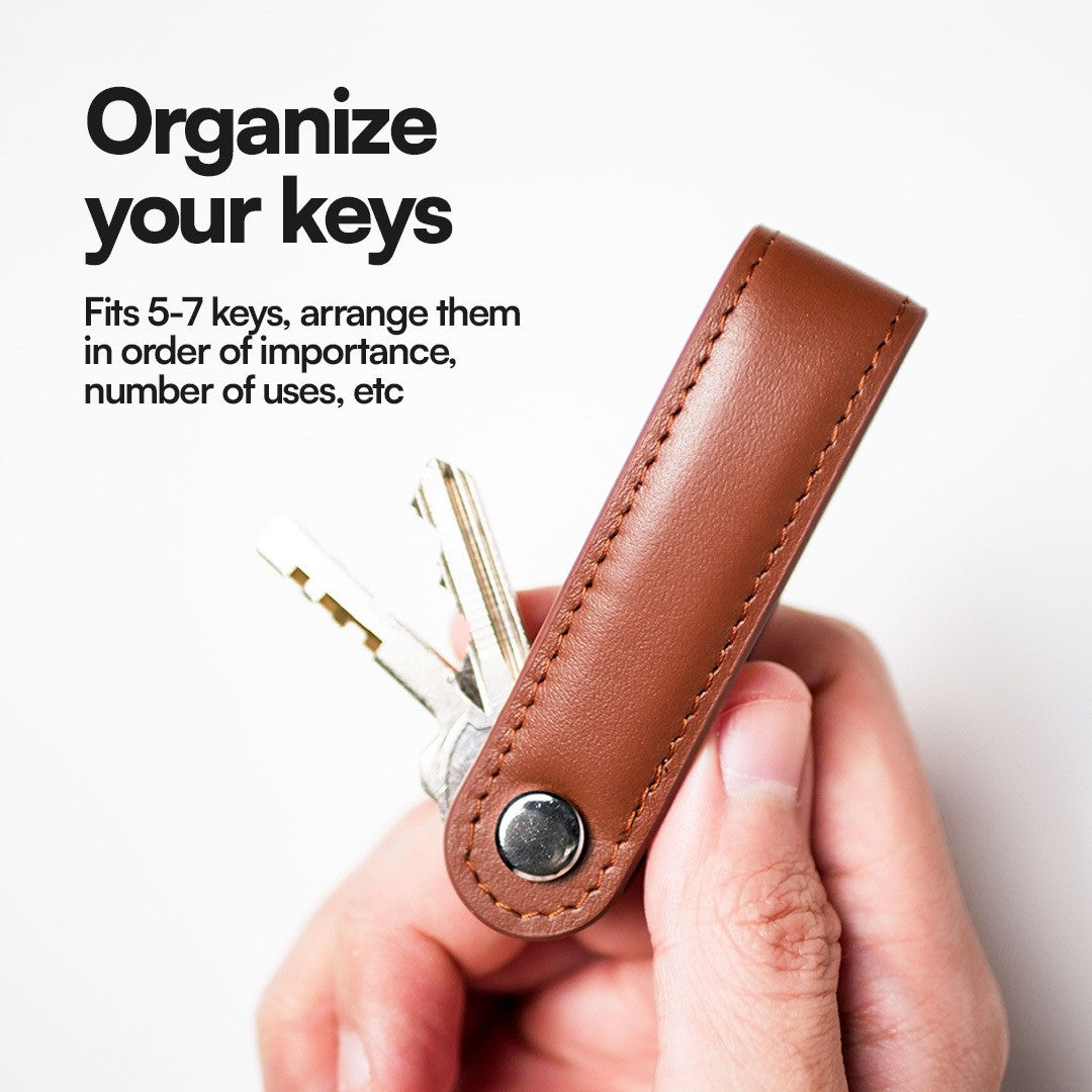 REVOLVE Leather Keyholder Key Holder Kulit by Press Play