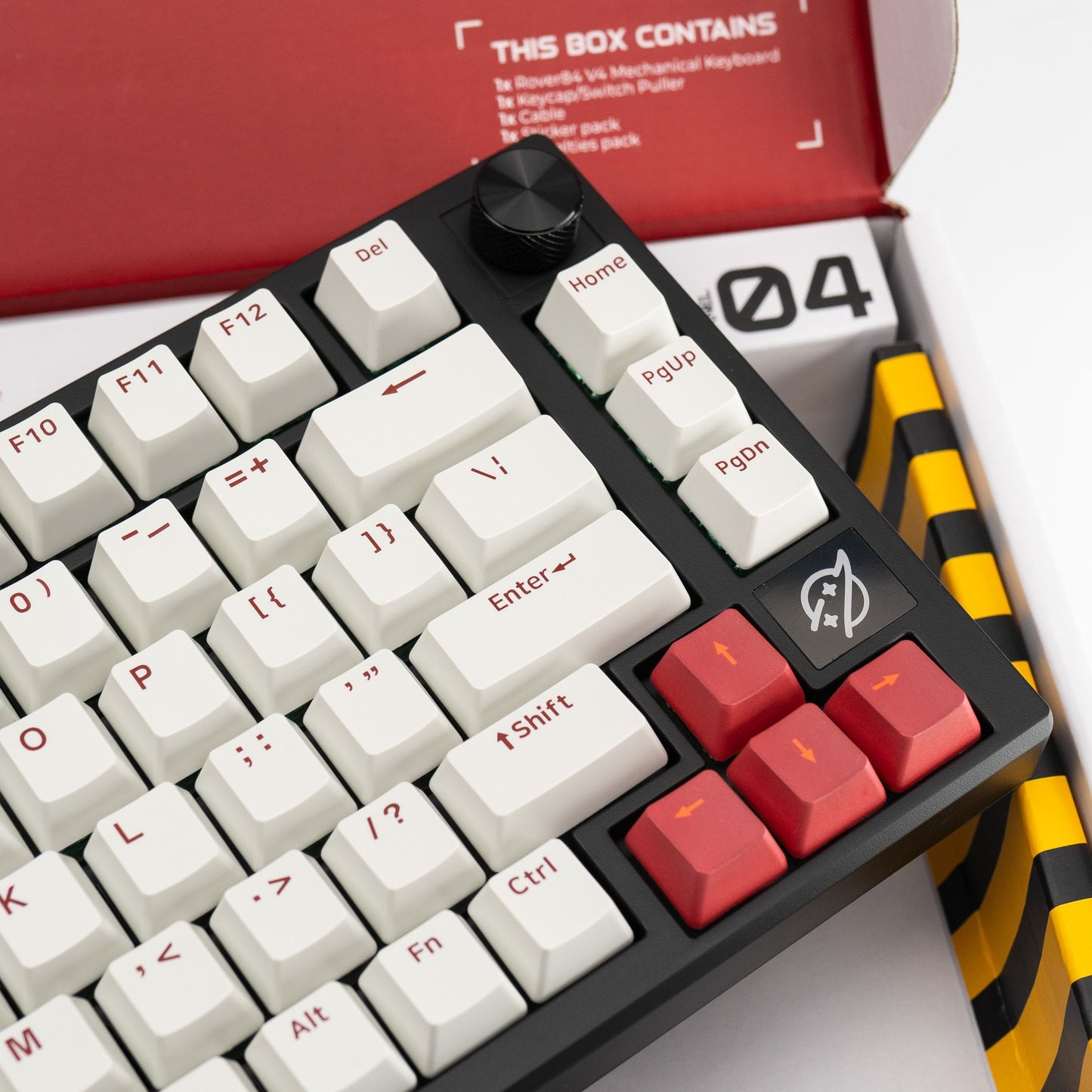 ROVER84 V4 Lite 75% Wired Mechanical Keyboard by Press Play