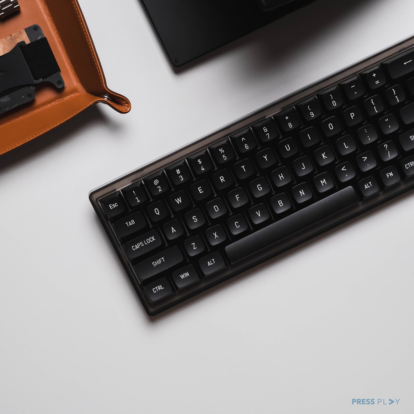 WoB White on Black CSA Profile Doubleshot PBT Keycaps