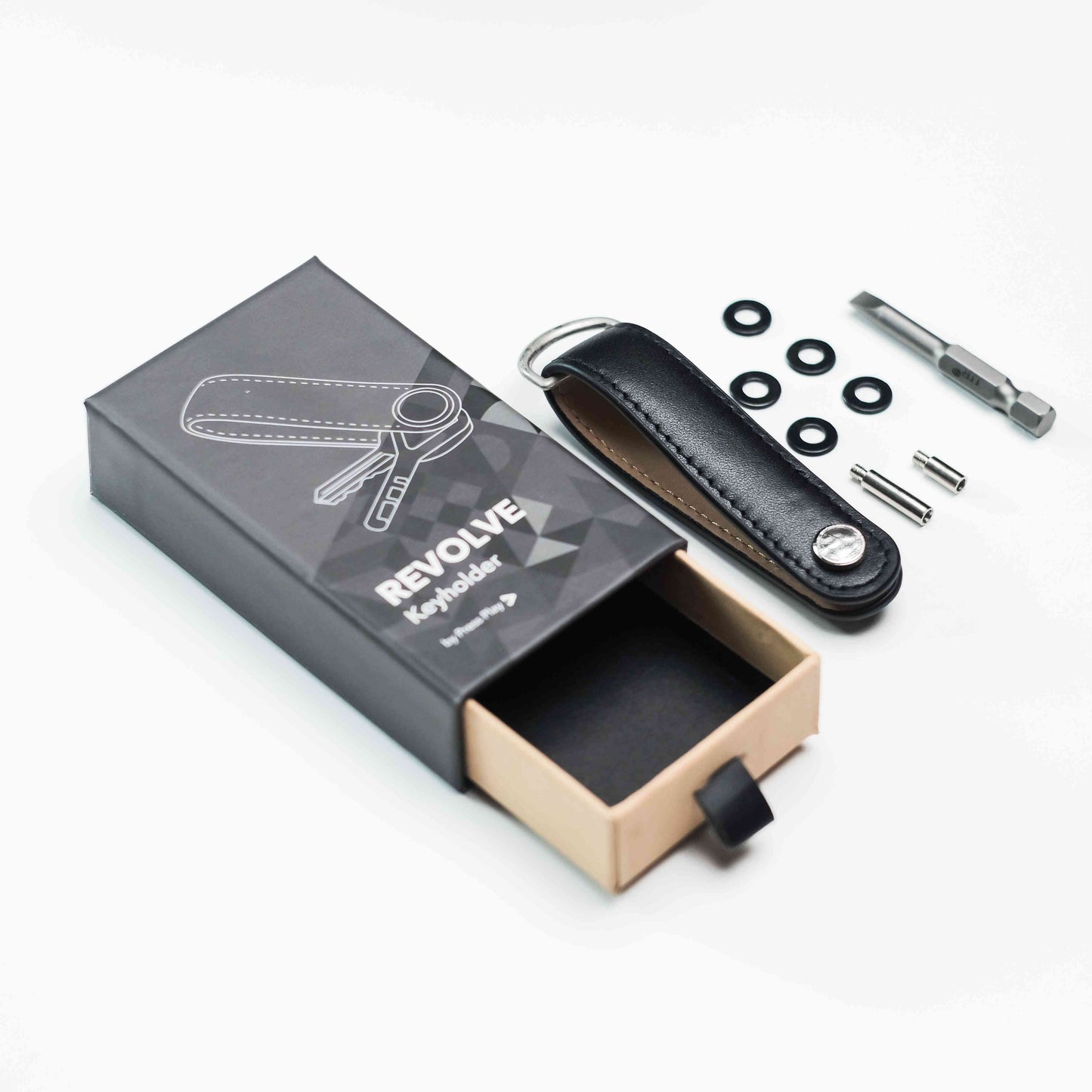 REVOLVE Leather Keyholder Key Holder Kulit by Press Play