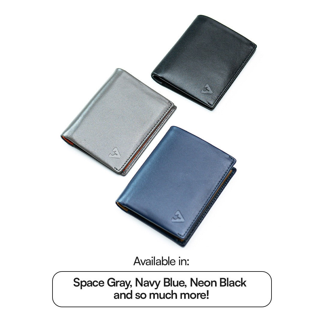 SLIMFOLD Slim Genuine Leather Wallet by Press Play Dompet Kulit