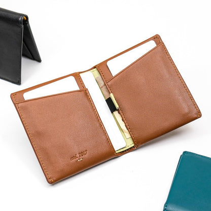 SLIMFOLD Mini Slim Leather Wallet by Press Play Dompet Kulit