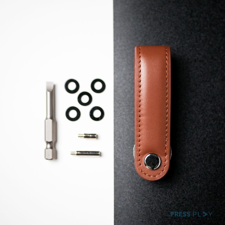 REVOLVE Leather Keyholder Key Holder Kulit by Press Play