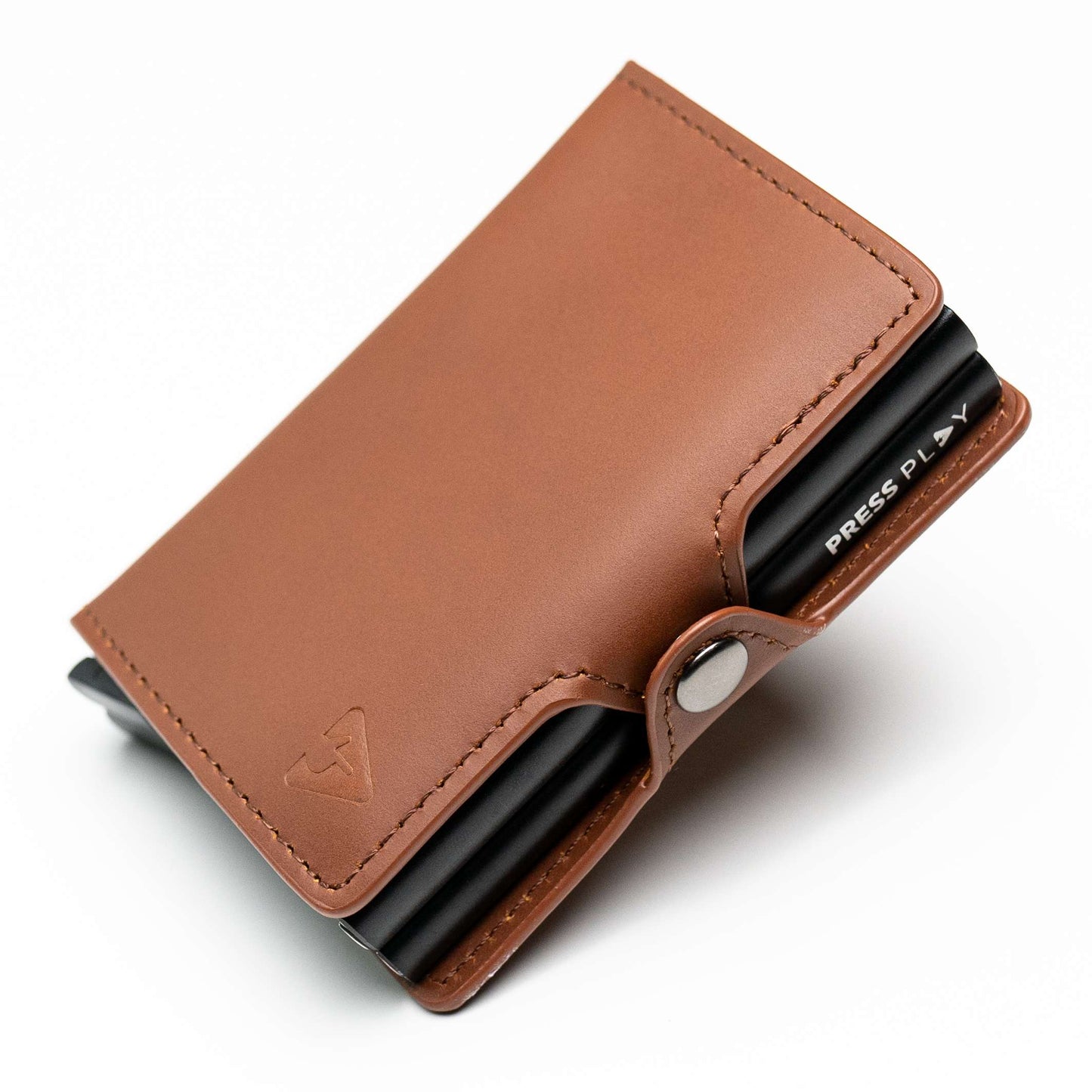 CLASSIC RFID Leather Pop Up Card Case Wallet by Press Play