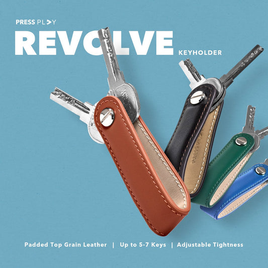 REVOLVE Leather Keyholder Key Holder Kulit by Press Play